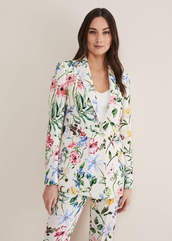 Phase Eight Ulrica Floral Jackets Multicolor Canada | BKGWUM-056